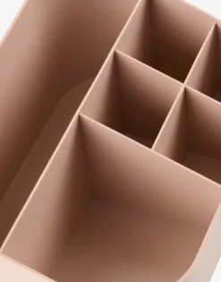 Opbevaringsboks HUSUM B22xL16xH14cm rosa