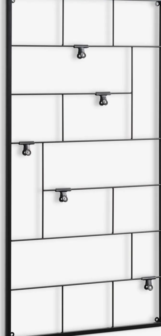 Opslagstavle STOUBY 55x105 sort