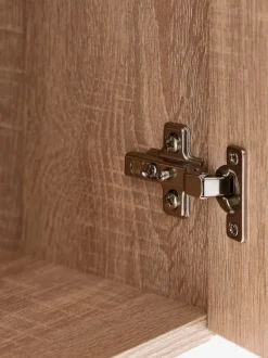 Overskab FANDRUP 97x41 2 låger lys eg