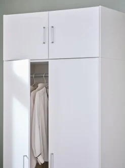 Overskab FANDRUP 97x41 2 låger hvid