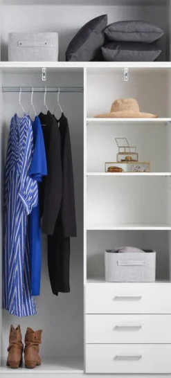 Overskab FANDRUP 97x41 2 låger hvid