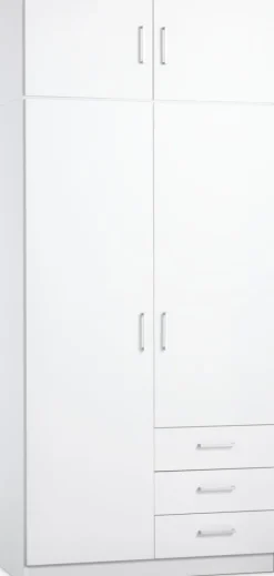 Overskab FANDRUP 97x41 2 låger hvid