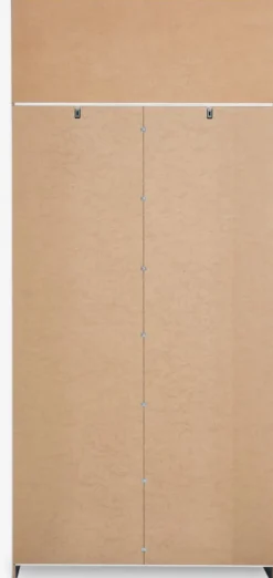 Overskab FANDRUP 97x41 2 låger hvid