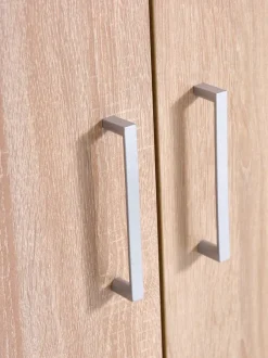 Overskab FANDRUP 145x41 3 låger lys eg