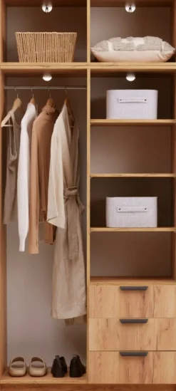 Overskab JENSLEV 96x40 2 låger eg