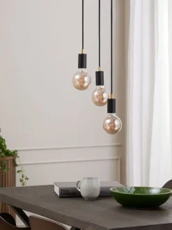 Pendel MAGNAR 3-i-1 Ø22xH220cm sort