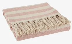 Plaid AMASONLILJE 130x170 rosa/beige