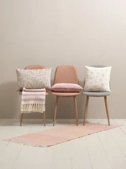 Plaid AMASONLILJE 130x170 rosa/beige