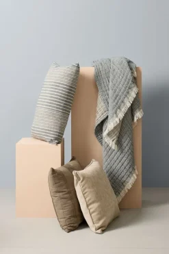 Plaid ENE 130x170 blå/beige