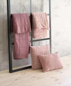 Plaid KONGSSPIR 140x200 rosa