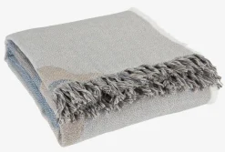 Plaid LOBELIA 130x180 blå/grå