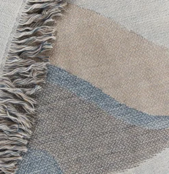 Plaid LOBELIA 130x180 blå/grå