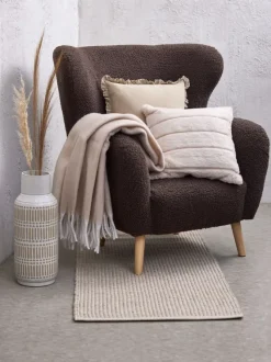 Plaid TUSENFRYD 130x180 beige