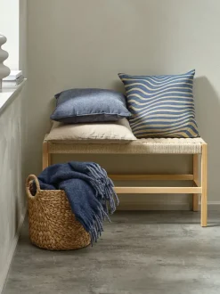 Plaid TUSENFRYD 130x180 blå