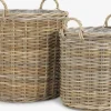 Plantekurv SANSEBIE Ø40/50 kubu natur 2 stk/sæt