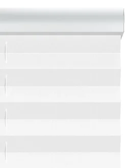 Plisségardin HOVDEN 80x160 hvid trådløst