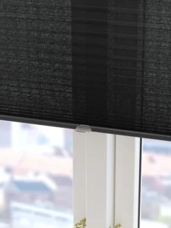 Plisségardin HOVDEN 80x160 sort trådløst