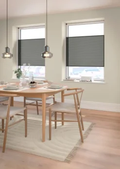 Plisségardin HVEN 60x130cm grå up/down