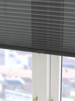 Plisségardin HVEN 60x130cm grå up/down