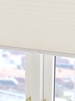 Plisségardin mørklægning HVEN 60x130cm hvid up/down