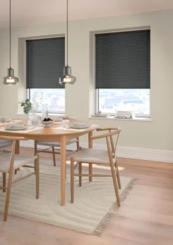 Plisségardin mørklægning HVEN 60x130cm grå up/down