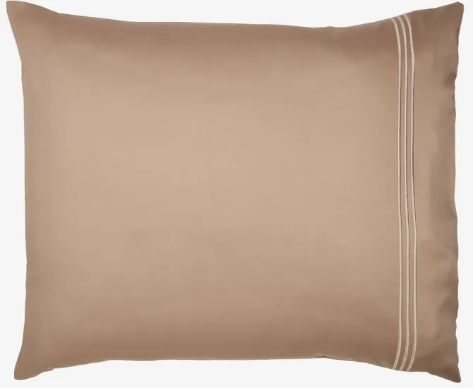 Pudebetræk EA satin 60x63/70 sand