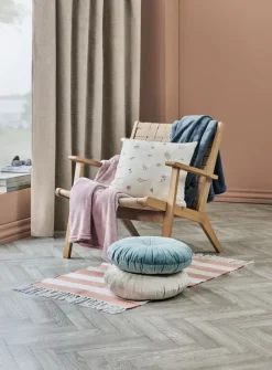 Pyntepude KUGLEASK Ø40 blå