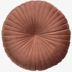 Pyntepude KUGLEASK Ø40 mørk koral