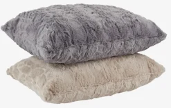 Pyntepude MYGGBLOM 35x50 grå