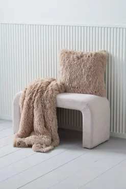 Pyntepude MYRFIOL 45x45 taupe