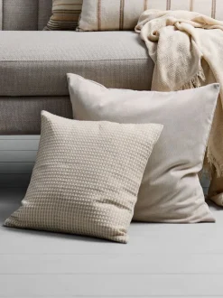 Pyntepudebetræk DUSKULL 50x50 beige