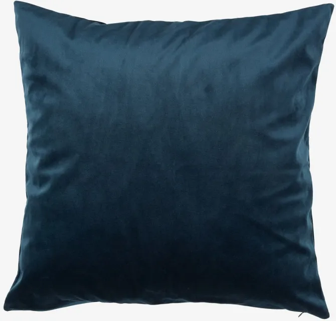 Pyntepudebetræk ERTEVIKKE 50x50 blå