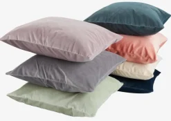 Pyntepudebetræk ERTEVIKKE 50x50 mørkegrå