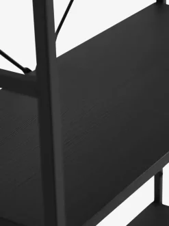 Reol ASTRUP 6 hylder sort