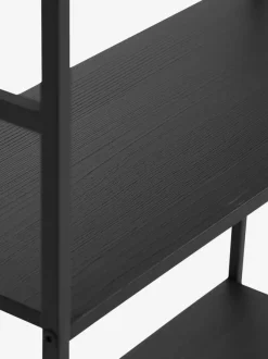 Reol ASTRUP 4 hylder sort