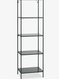 Reol HORBELEV 5 hylder smal sort