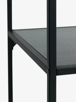 Reol HORBELEV 5 hylder smal sort