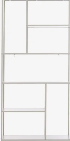 Reol RUDERSDAL 7 hylder beige
