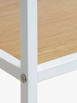 Reol TRAPPEDAL 5 hylder egefarve/hvid