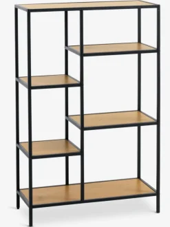 Reol TRAPPEDAL 5 hylder eg/sort