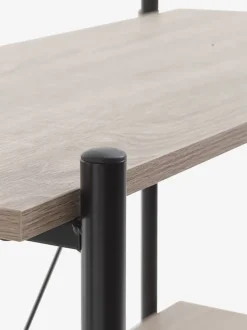 Reol VANDBORG 3 hylder eg/sort