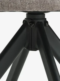 ROSKILDE/ROSLEV L140 bord eg natur + 4 ROSTRUP stole sand