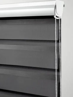 Rullegardin Duo ALSTEN 60x180cm m/kassetter grå