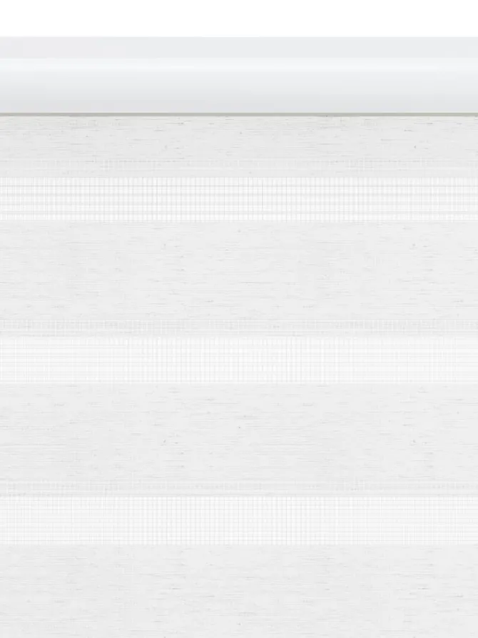 Rullegardin Duo ALSTEN 60x180cm m/kassetter hvid