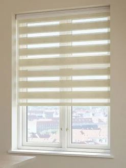 Rullegardin Duo ALSTEN 60x180cm m/kassetter natur