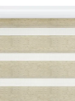 Rullegardin Duo ALSTEN 60x180cm m/kassetter natur
