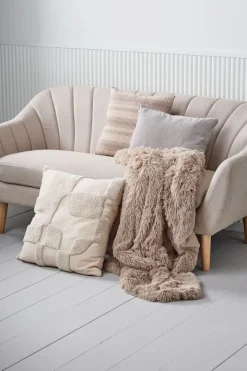 Rygpude BAKKEMYNTE 60x60 beige