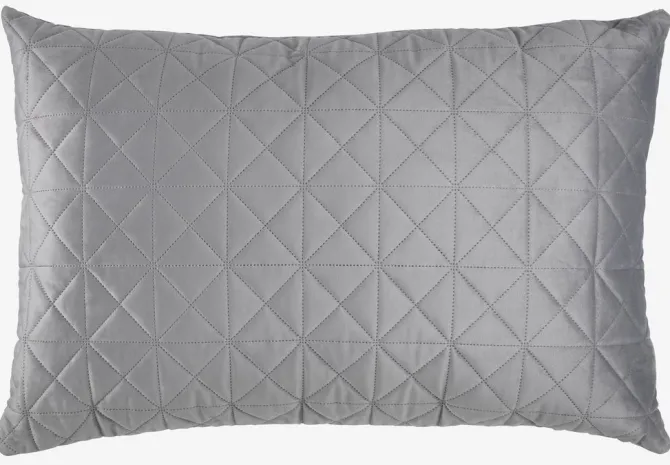 Rygpude ENGBLOMME 60x90 grå