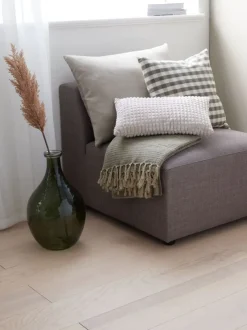 Rygpude LILJE 50x70 beige