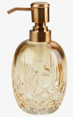 Sæbedispenser EDSVALLA genanvendt glas gul